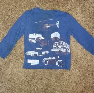 Blue Carters Long sleeve boys rescue squad shirt